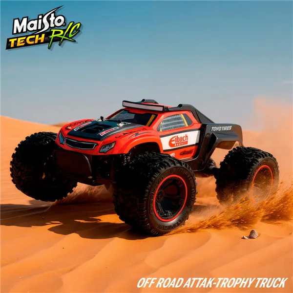 Remote-Controlled Car Maisto Trophy Truck Red 1:14 37 x 17 x 36 cm 2,4 GHz