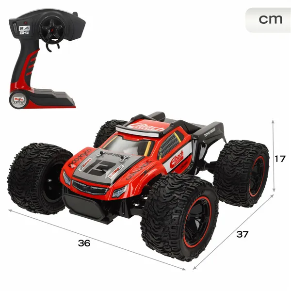 Remote-Controlled Car Maisto Trophy Truck Red 1:14 37 x 17 x 36 cm 2,4 GHz