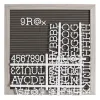 Maal Hall PVC 30 x 2,5 x 30 cm