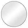 Wall mirror Black 60 x 4 x 60 cm