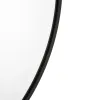 Wall mirror Black 60 x 4 x 60 cm