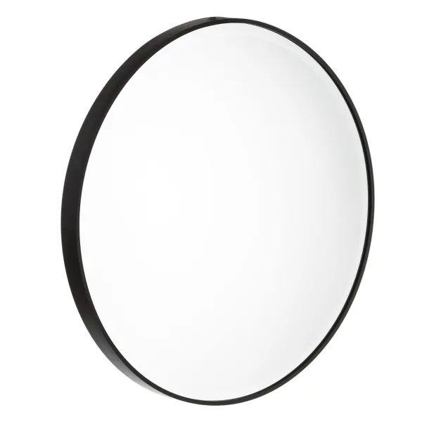 Wall mirror Black 100 x 4 x 100 cm