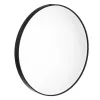 Wall mirror Black 100 x 4 x 100 cm