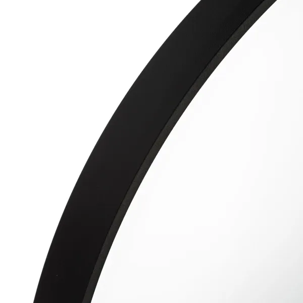 Wall mirror Black 100 x 4 x 100 cm