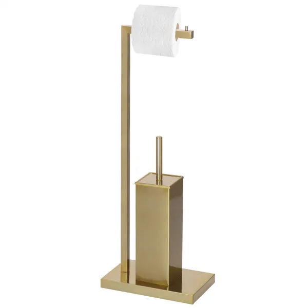 Tualetinio popieriaus ir šepetėlių stovas Springos TB0021 67 cm