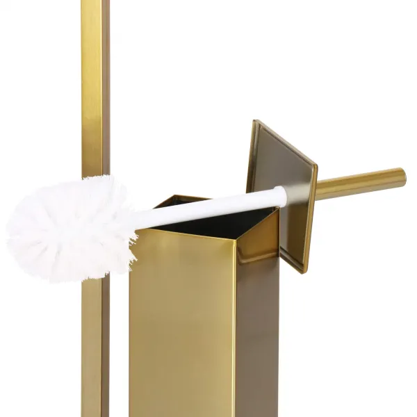Tualetinio popieriaus ir šepetėlių stovas Springos TB0021 67 cm