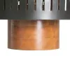 Ceiling Light Black Natural 40 W