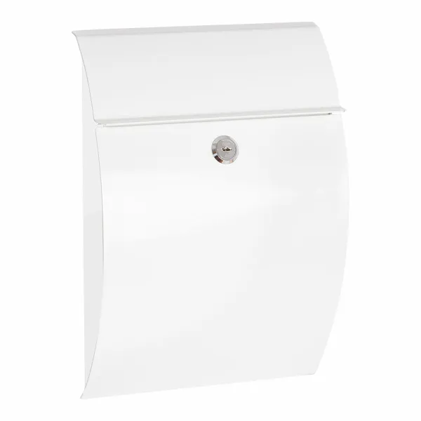 Letterbox Arregui White Steel
