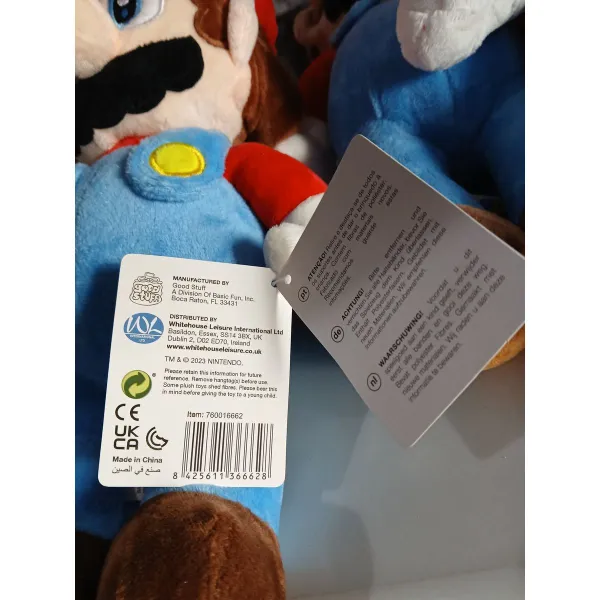 Pūkaina Rotaļlieta Super Mario 40 cm
