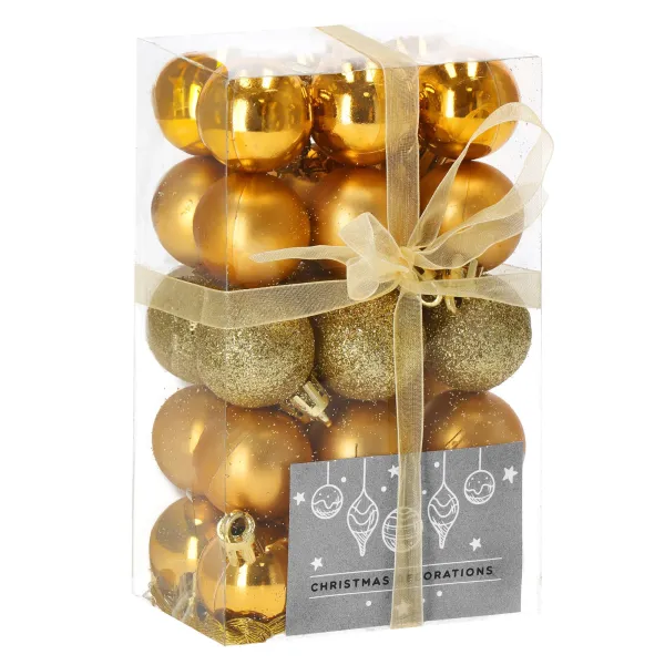 Елочные шары Springos CA0013 3см 30 шт.