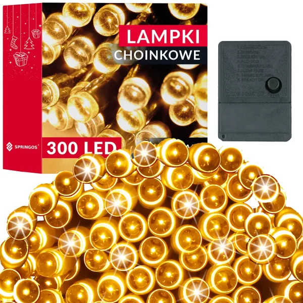 Рождественские огни Springos CL0336 300 светодиодов 21,5 м