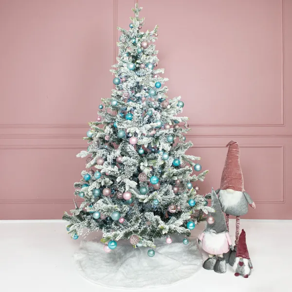 Ziemassvētku eglīšu rotājumu komplekts Springos CA0137 6cm 20gab