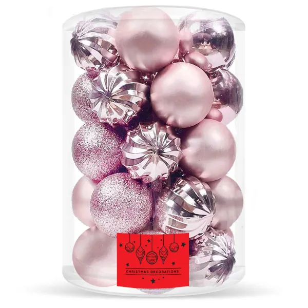 Christmas tree decoration Springos CA0137, 6 cm 20 pcs.