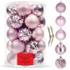 Christmas tree decoration Springos CA0137, 6 cm 20 pcs.