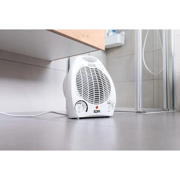 Verticale verwarming EDM 07204 Balts 1000 - 2000 W
