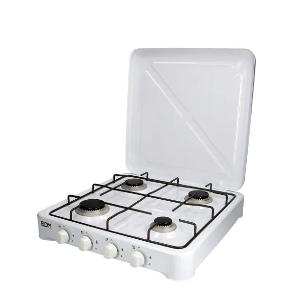 Gāzes Plīts EDM 07422 Balts 1500 W