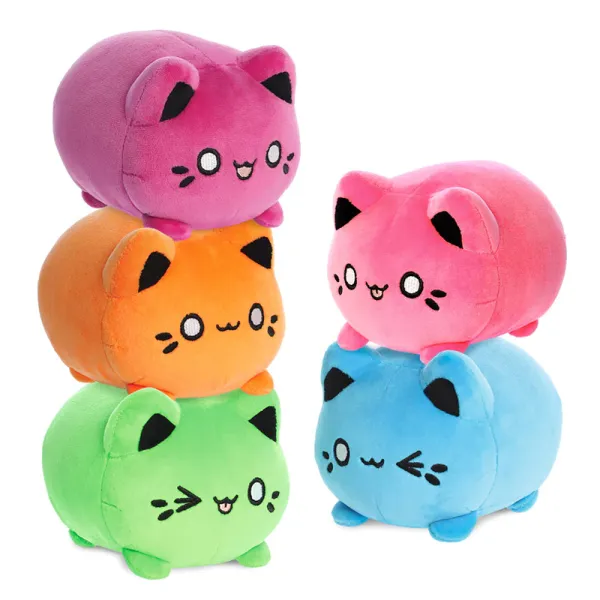 Tasty Peach - Plush Mascot 9 cm Toxic Green Meowchi