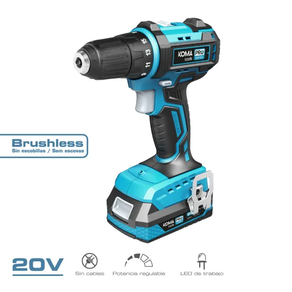 Puuriajamid Koma Tools Pro Series
