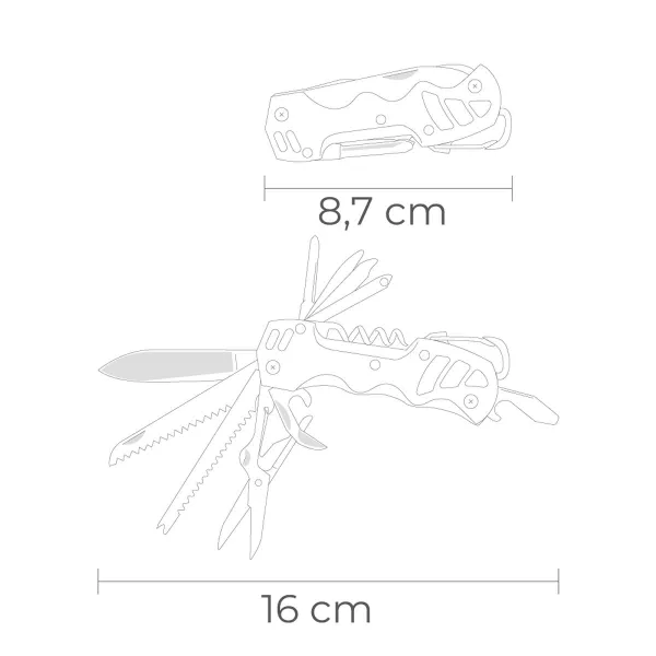 Taskunuga EDM 08557 K2 Hõbedane Karabiinkonks