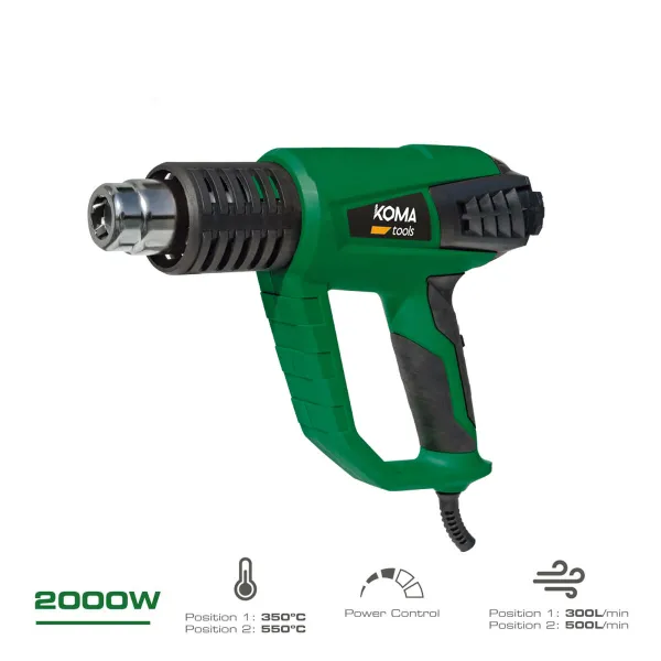 Kuumaõhupüstol Koma Tools 2000 W
