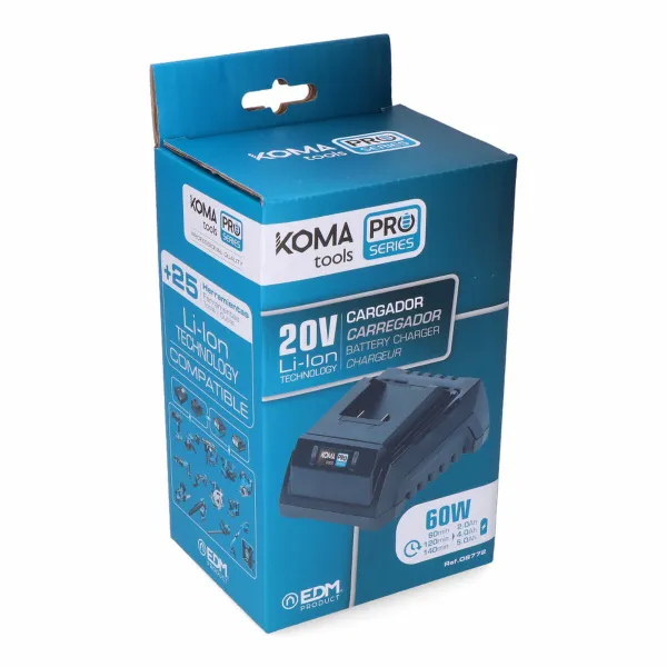 Akulaadija Koma Tools tools pro series 60 W