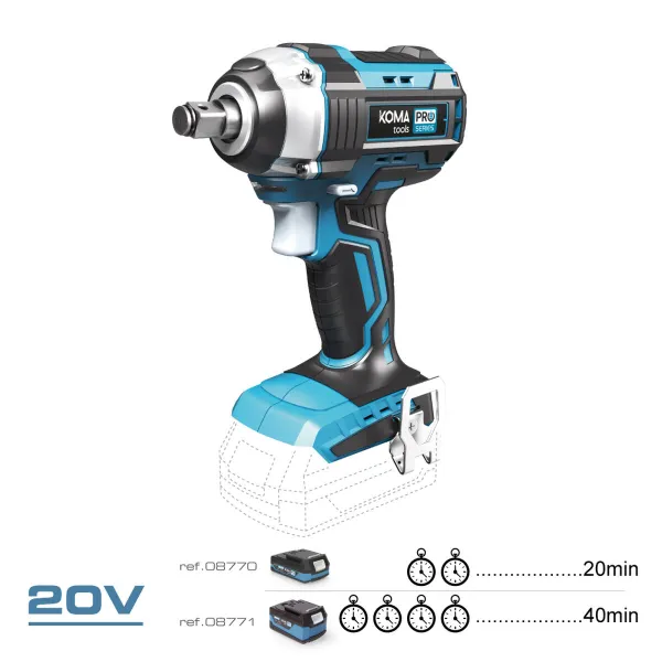 Löökmutrivõti Koma Tools