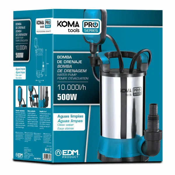 Ūdens pumpis Koma Tools 500 W