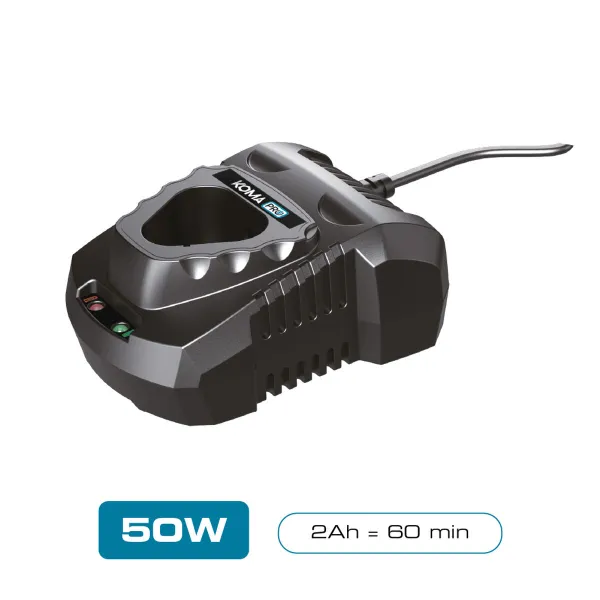 Akulaadija Koma Tools 50 W 2 Ah