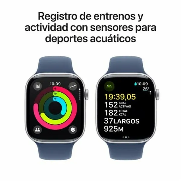 Smartwatch Apple Series 10 Blue Silver 46 mm