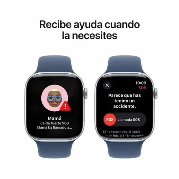 Smartwatch Apple Series 10 Blue Silver 46 mm