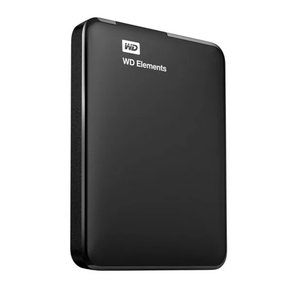 External Hard Drive Western Digital WD Elements Portable Black 4TB