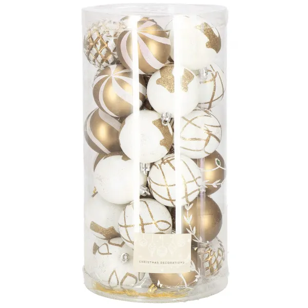 Jõulupuu kaunistused Springos CA0865 6 cm 30 tk