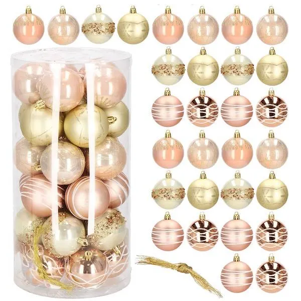 Елочные шары Springos CA0868 6 см 30 шт.