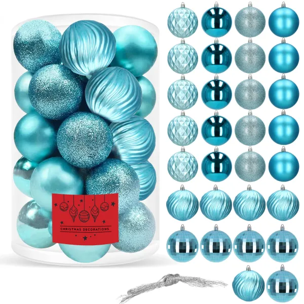 Kalėdų eglutės papuošalai Springos CA0876 8 cm 30 vnt.
