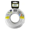 Coaxial TV Antenna Cable EDM 28229 White 20 m