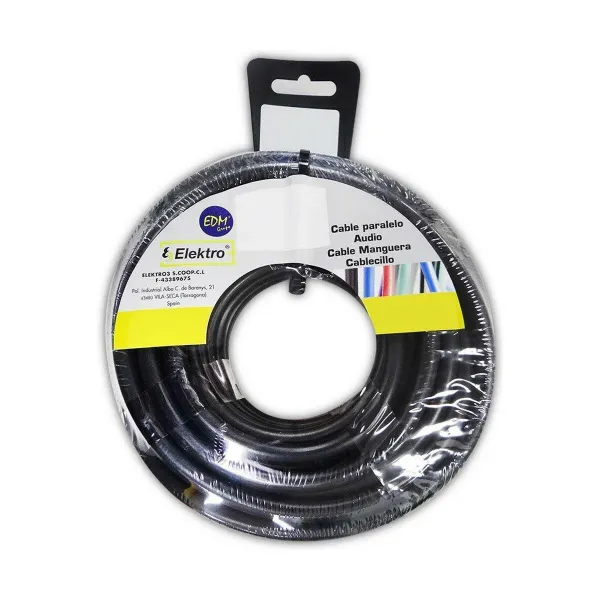 Kaabel EDM 28476 Must 2,5 mm 50 m