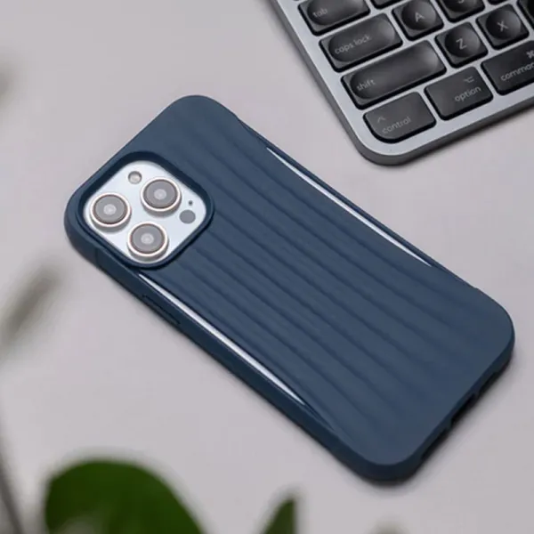 X-Doria Raptic Clutch - Biodegradable case for iPhone 14 Pro Max (Drop-Tested 3m) (Blue)