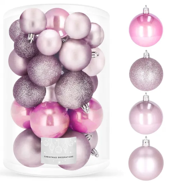 Christmas tree decoration Springos CA0175 4/5/6 cm 30 pcs.