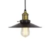 Laevalgusti EDM 32106 Must 60 W Vintage