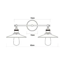 Sienas gaisma EDM 32109 60 W