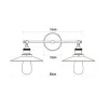 Wall Light EDM 32109 60 W