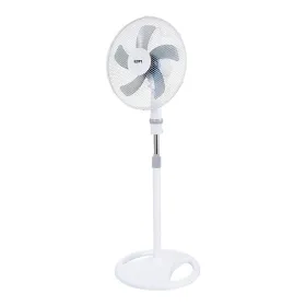 Staande ventilator EDM 33530 Balts 45 W 3-vienā