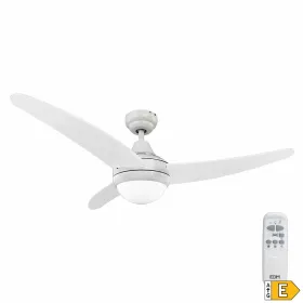 Tulega Laeventilaator EDM 33803 Egeo Valge 60 W