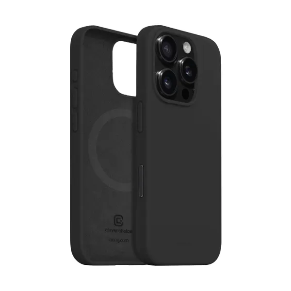 Crong Color Cover Magnetic - iPhone 16 Pro MagSafe Case (Black)