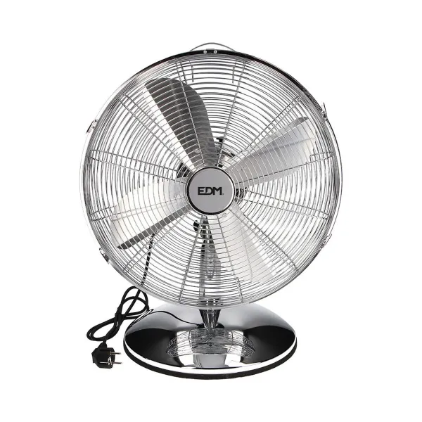 Stalinis ventiliatorius EDM Sidabras 60 W Ø 40 x 55 cm