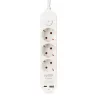 3-socket plugboard with power switch EDM 41822 White 3680 W 250 V 30 W (1,5 m)