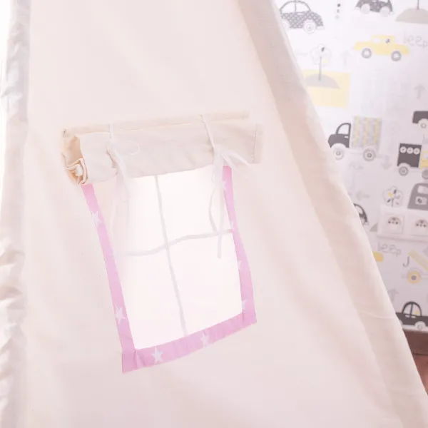 Tipi-teltta Springos TIP12, pinkki