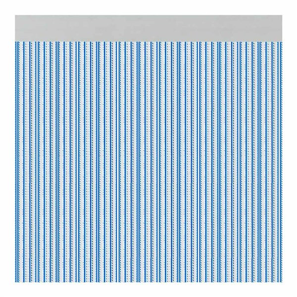 Curtain Acudam Brescia Doors Blue Exterior PVC Aluminium 90 x 210 cm