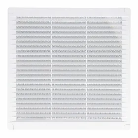Ventilation grille EDM 87700 White 10 x 10 cm
