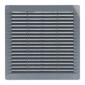Tuuletusritilä EDM 87701 Harmaa 10 x 10 cm